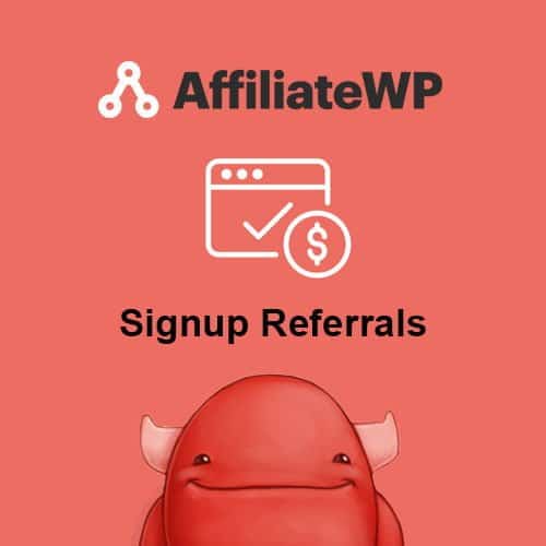 AffiliateWP - Signup Referrals Addon