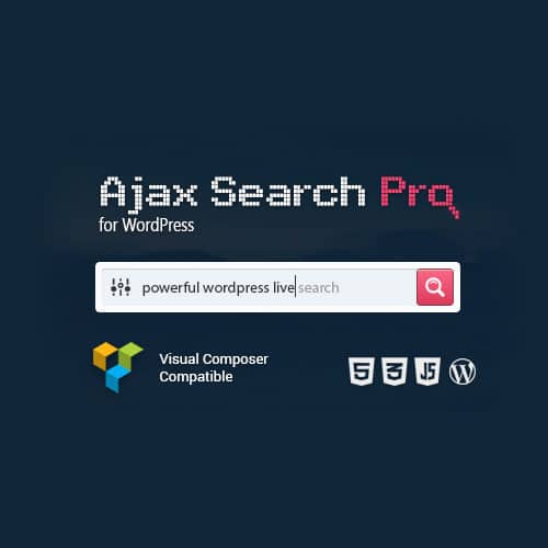 Ajax Search Pro – Live WordPress Search & Filter Plugin