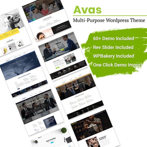 Avas | Multi-Purpose WordPress Theme