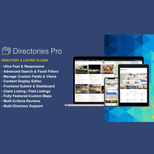 Directories Pro plugin for WordPress With Addons