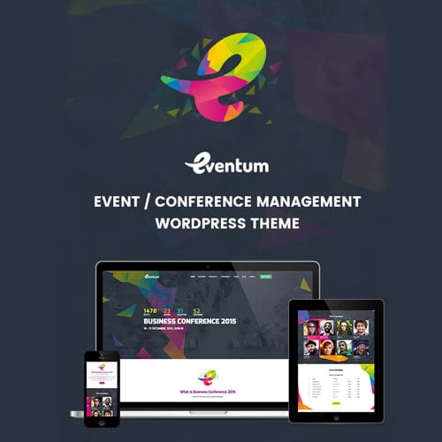 Eventum – Conference & Event WordPress Theme