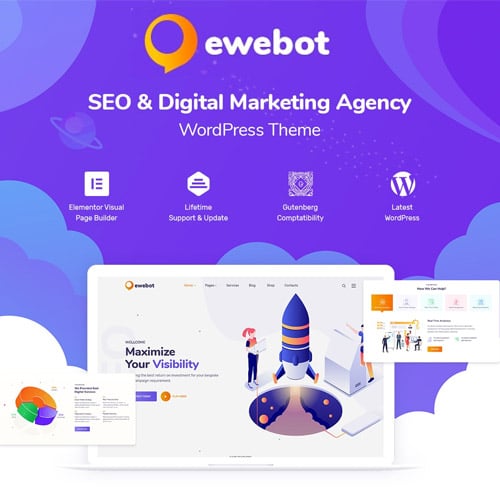 Ewebot – Best WordPress SEO Marketing & Digital Agency Theme