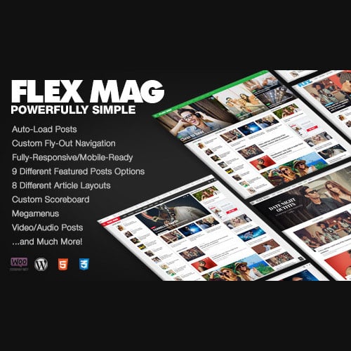 Flex Mag – Responsive WordPress News Theme