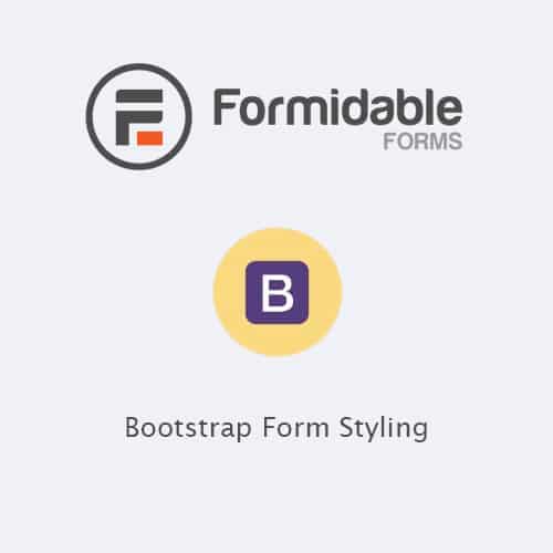 Formidable Forms – Bootstrap Form Styling