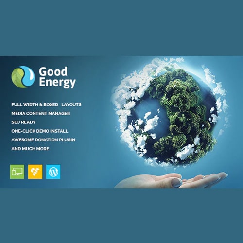 Good Energy – Ecology & Renewable Power Company WordPress Theme