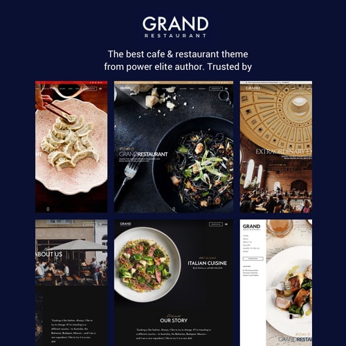 Grand Restaurant Cafe WordPress Theme