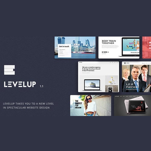 LEVELUP – Responsive Creative Multipurpose WordPress Theme