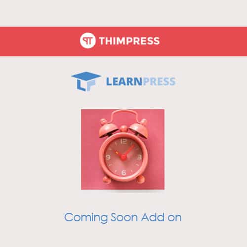 LearnPress – Coming Soon Courses