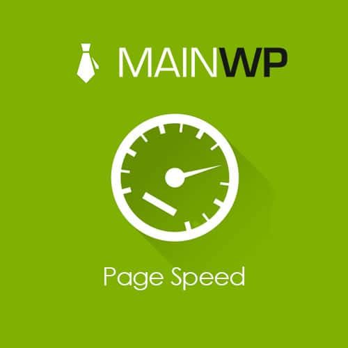 MainWP Page Speed