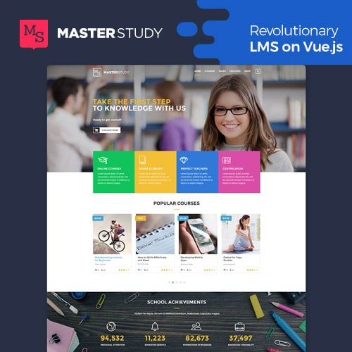 Masterstudy Education – LMS WordPress Theme