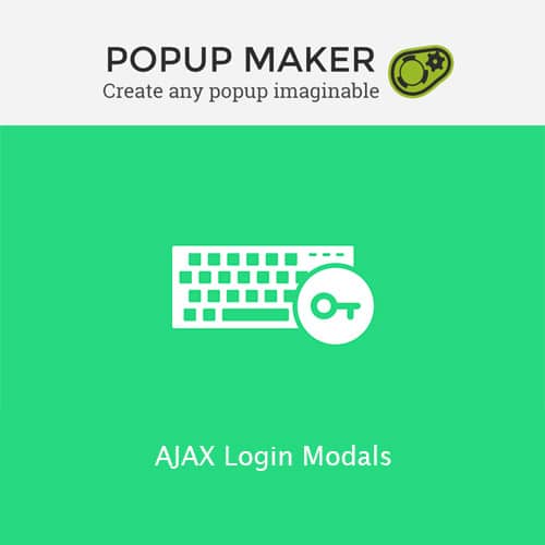 Popup Maker – AJAX Login Modals