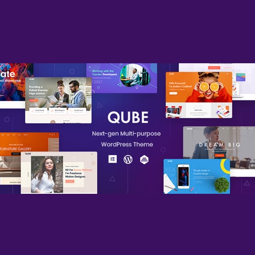 Qube – Responsive Multi-Purpose Theme