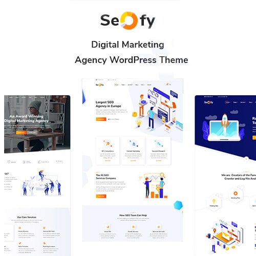 Seofy – SEO & Digital Marketing Agency WordPress Theme