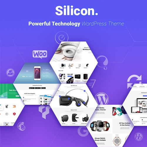 Silicon – Startup and Technology WordPress Theme