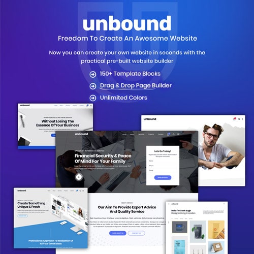 Unbound – Business Agency Multipurpose Theme