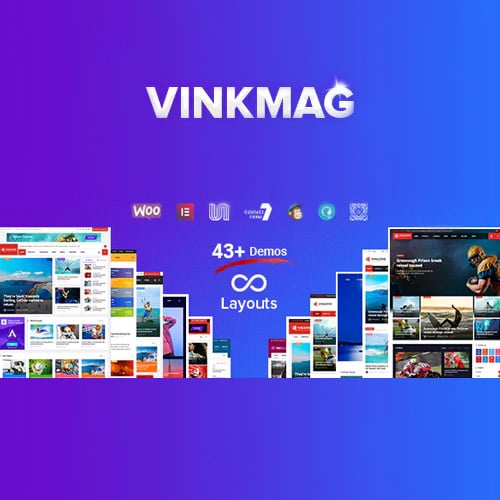 Vinkmag – Multi-concept Creative Newspaper News Magazine WordPress Theme