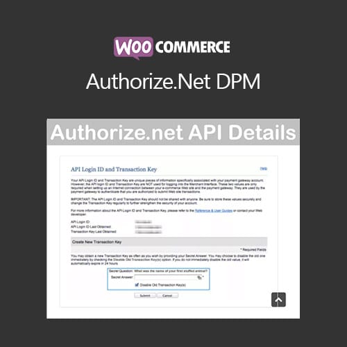 WooCommerce Authorize.Net DPM