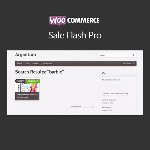 WooCommerce Sale Flash Pro