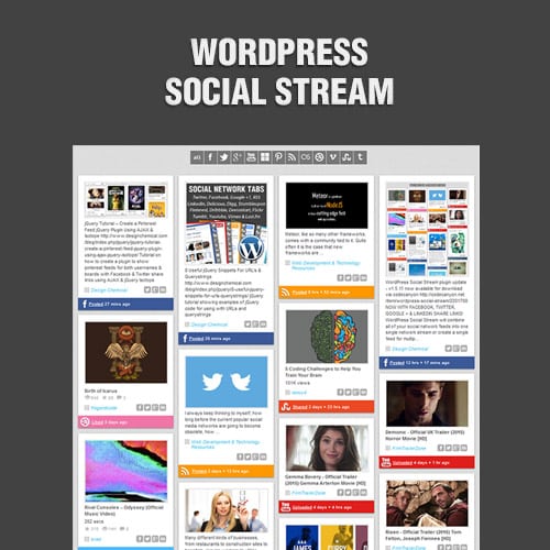 WordPress Social Stream