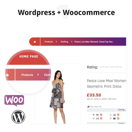 WordPress / WooCommerce Custom Breadcrumbs Plugin