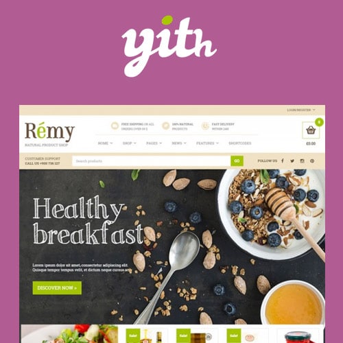 YITH Remy – Food and Restaurant WordPress Theme