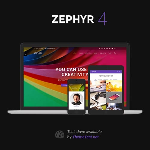 Zephyr | Material Design Theme