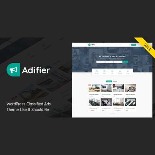 Adifier - Classified Ads WordPress Theme