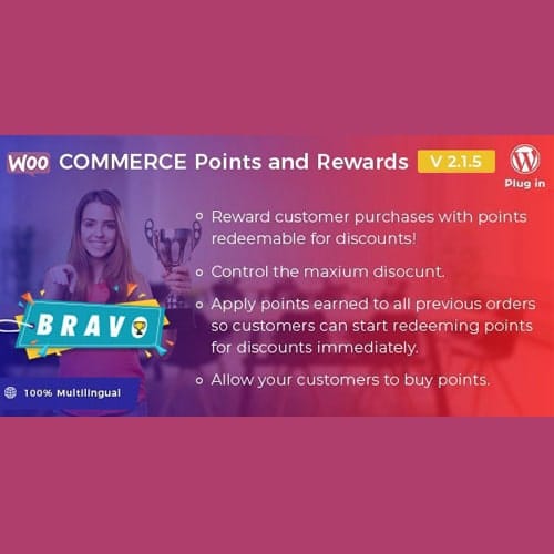 Bravo - WooCommerce Points and Rewards - WordPress Plugin