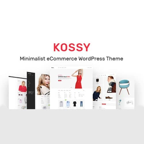 Kossy - Minimalist eCommerce WordPress Theme
