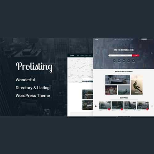 Prolisting - Directory Listing WordPress Theme