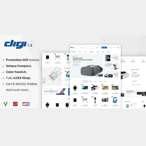 Digi - Electronics Store WooCommerce Theme