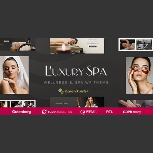 Luxury Spa - Beauty & Wellness Theme