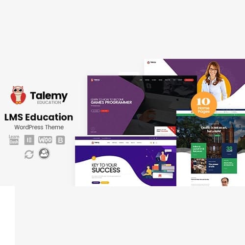 Talemy - LMS Education WordPress Theme