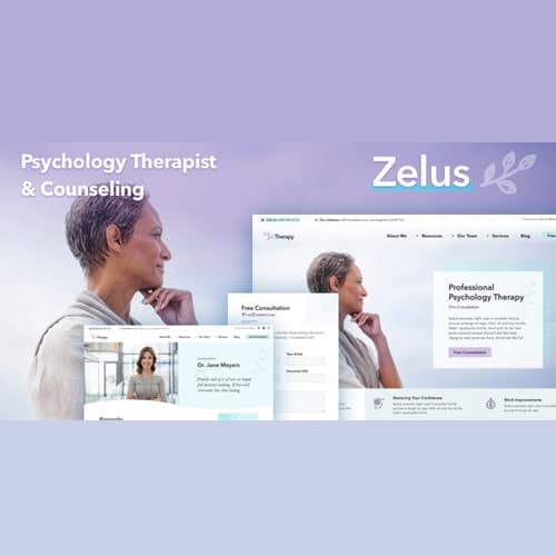 Zelus - WordPress Theme for Psychology Counseling