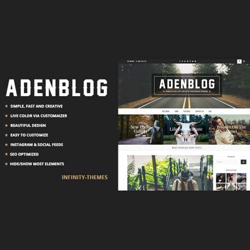 Aden - A WordPress Blog Theme