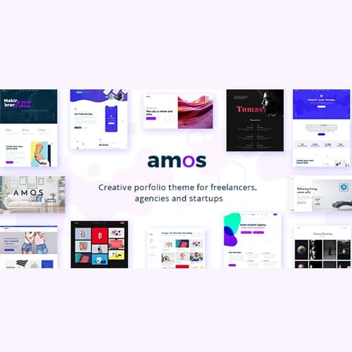 Amos - Creative WordPress
