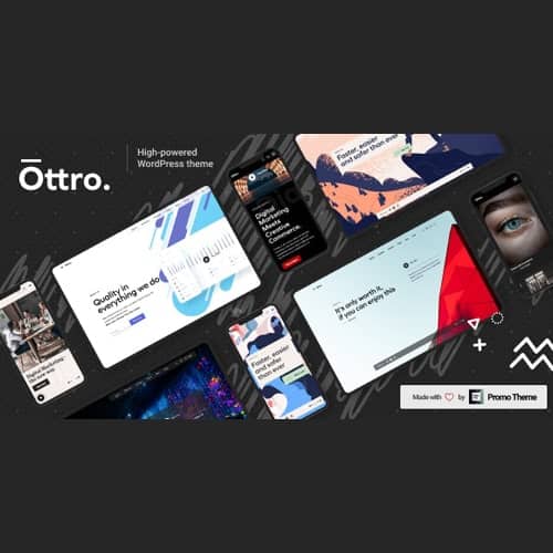 Ottro - Portfolio & MultiPurpose WordPress