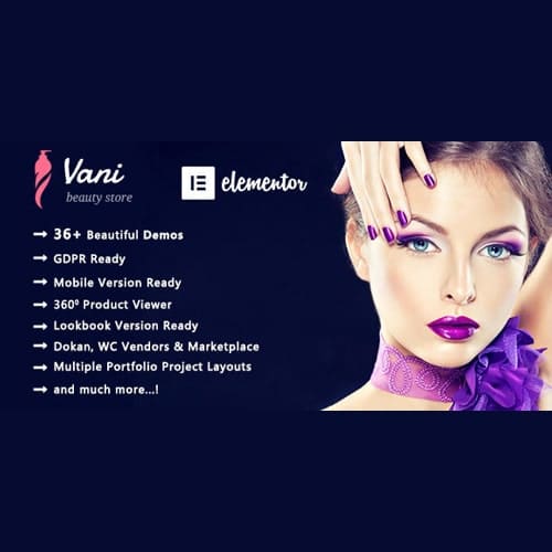 Vani | Cosmetic Beauty WooCommerce WordPress Theme