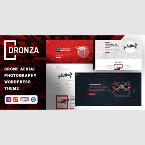 Dronza – Drone Aerial Photography WordPress Theme