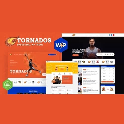 Tornados | Basketball NBA Team WordPress Theme