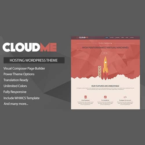 Cloudme Host - WordPress Hosting Theme