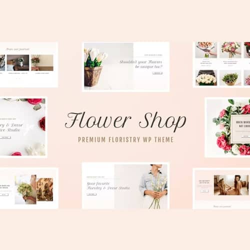 Flower Shop - Decoration Store and Floristic WordPress Theme
