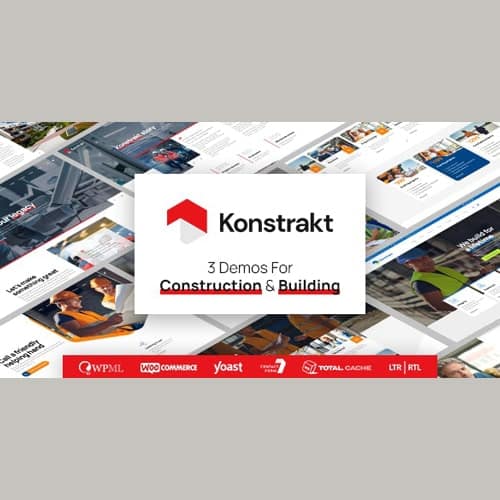Konstrakt - WordPress Theme for Construction