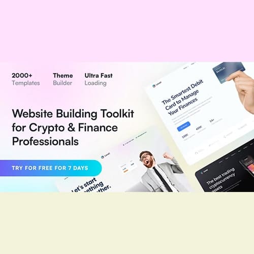 Level - Financial Technology & Crypto WordPress Theme