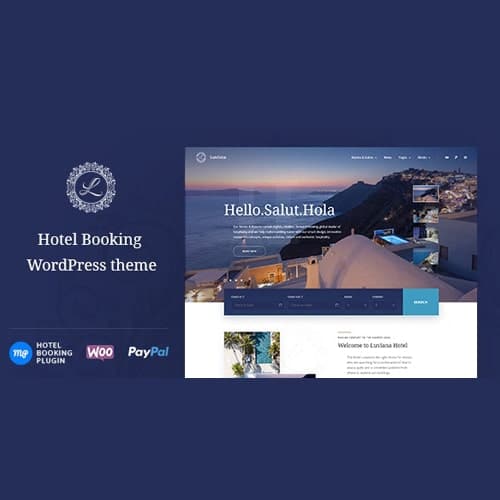 Luviana - Hotel Booking WordPress Theme - GPL Family