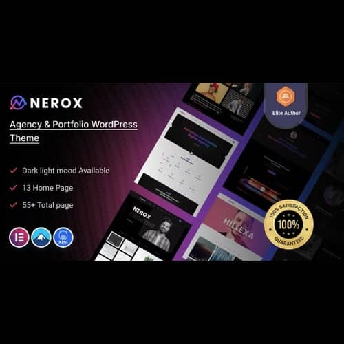 Nerox - Agency & Portfolio WordPress Theme