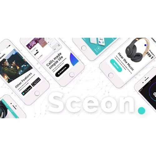 Sceon - App Landing Page & Startup Theme