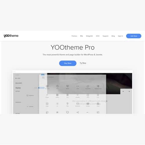 YOOtheme Pro & WidgetKit