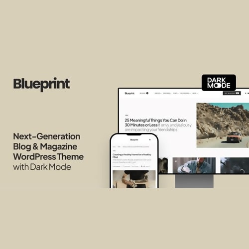 Blueprint - Next-Generation Blog & Magazine Theme
