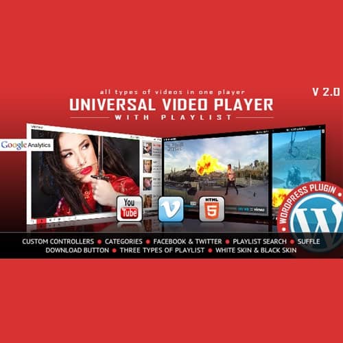 Universal Video Player - WP Plugin